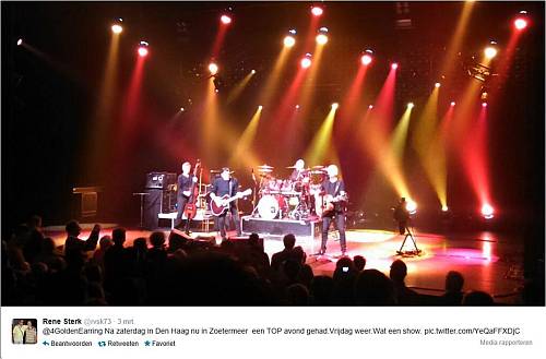 Golden Earring twitter show photo March 03, 2014 Zoetermeer - Stadstheater